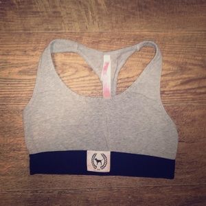 Victorias Sceret Pink Racerback Sports Bra Small